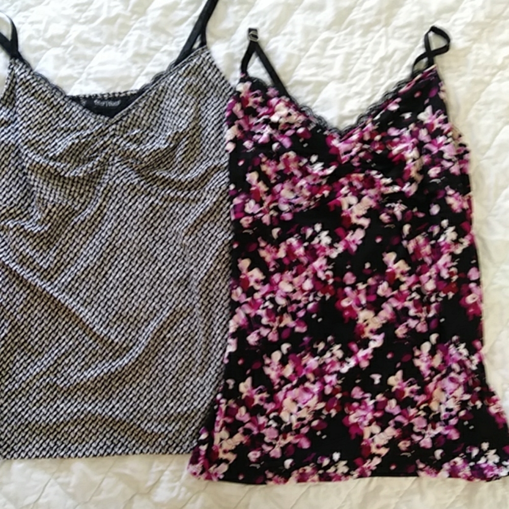 TWO NEW WHITE HOUSE BLACK MARKET Dress Tanks